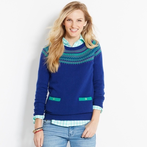 Vineyard Vines Sweaters - Vineyard Vines Fair Isle Merino Wool Sweater